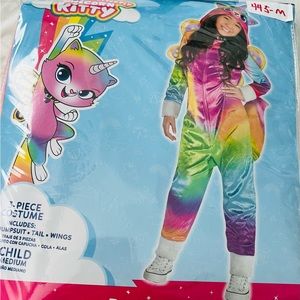 Girls unicorn kitty costume in size 7–8